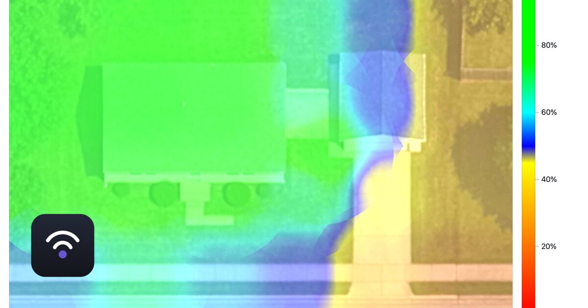 Using the app · Wi-Fi Heatmapper